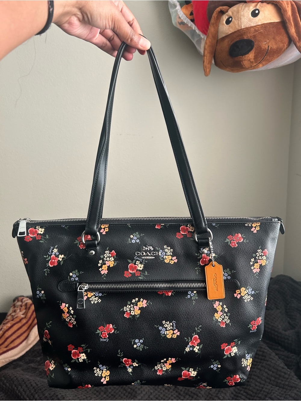 Coach Gallery Tote in Wildflower Floral Print